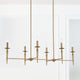 Abbie 6-Light Linear Chandelier