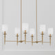Abbie 6-Light Linear Chandelier