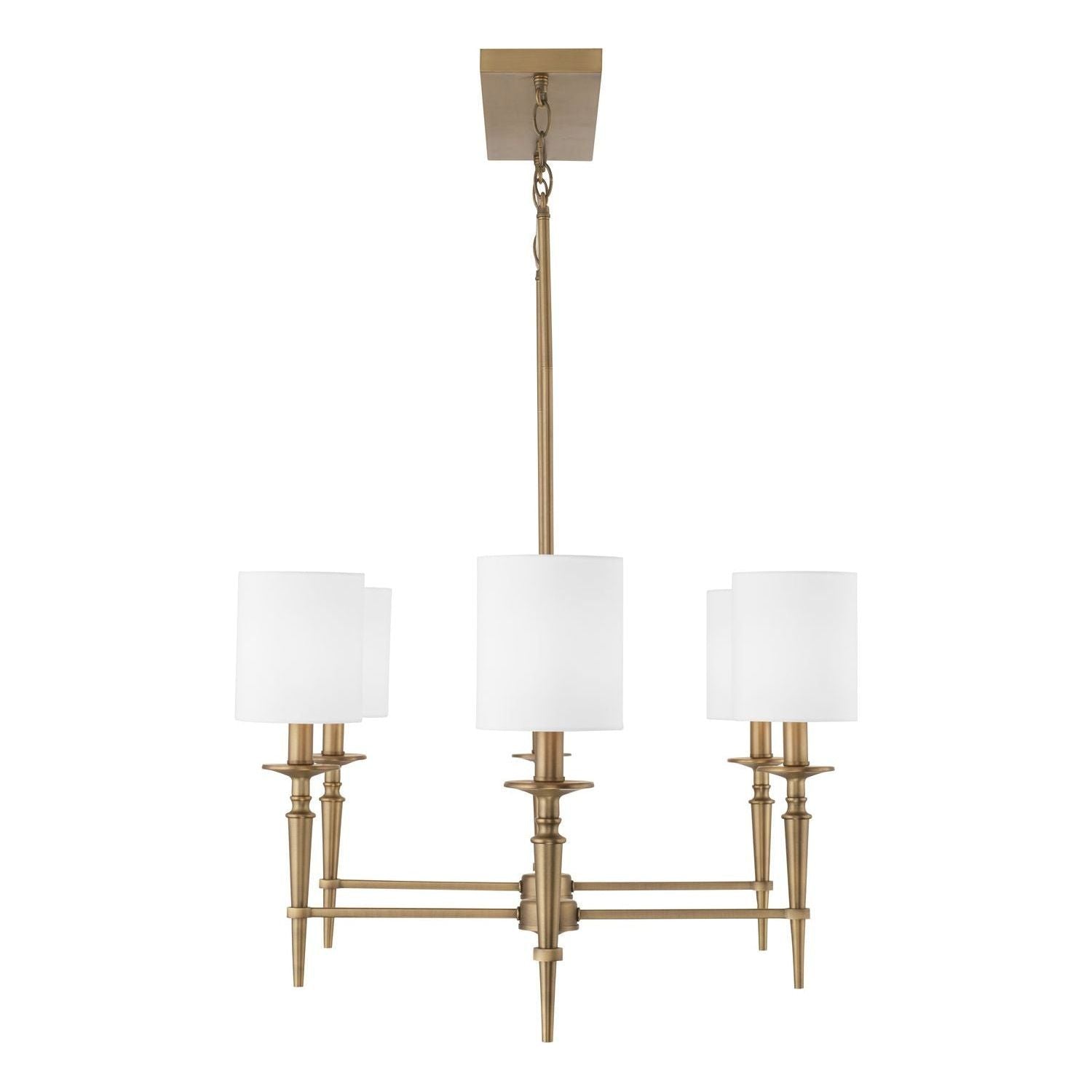 Abbie 6-Light Linear Chandelier