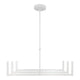Priam 43.75" 6-Light LED Chandelier
