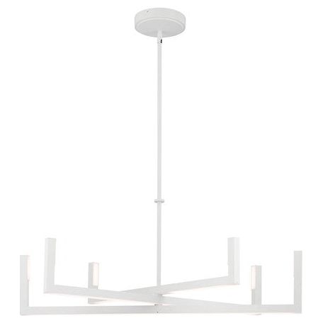 Priam 43.75" 6-Light LED Chandelier