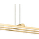 Jestin 46" LED Linear Chandelier