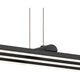 Jestin 46" LED Linear Chandelier