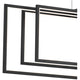 Jestin 46" LED Linear Chandelier
