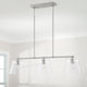 Baker 3-Light Linear Chandelier