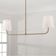 Brody 2-Light Linear Chandelier