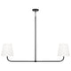 Brody 2-Light Linear Chandelier