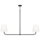 Brody 2-Light Linear Chandelier