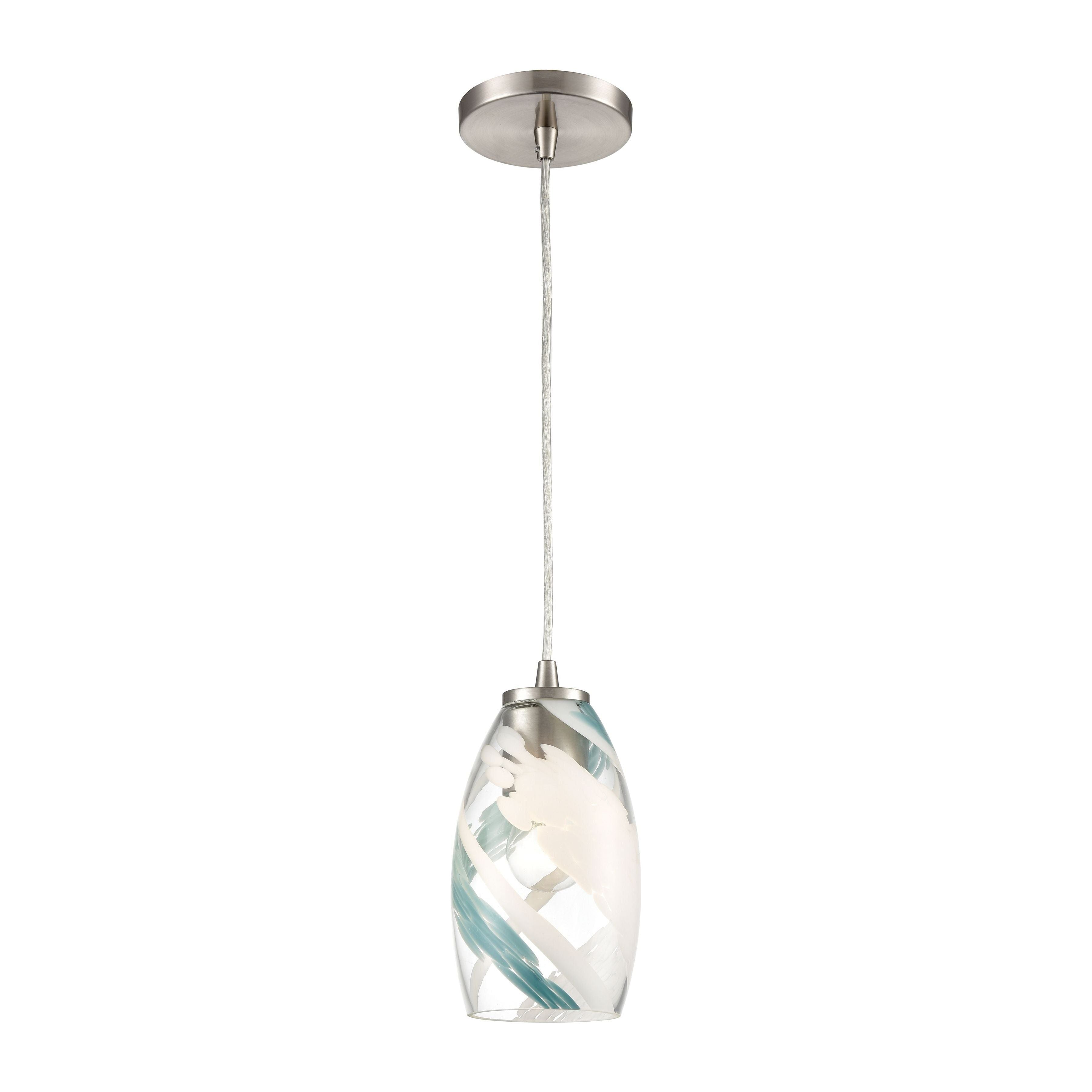 Turbulence 5" Wide 1-Light Pendant