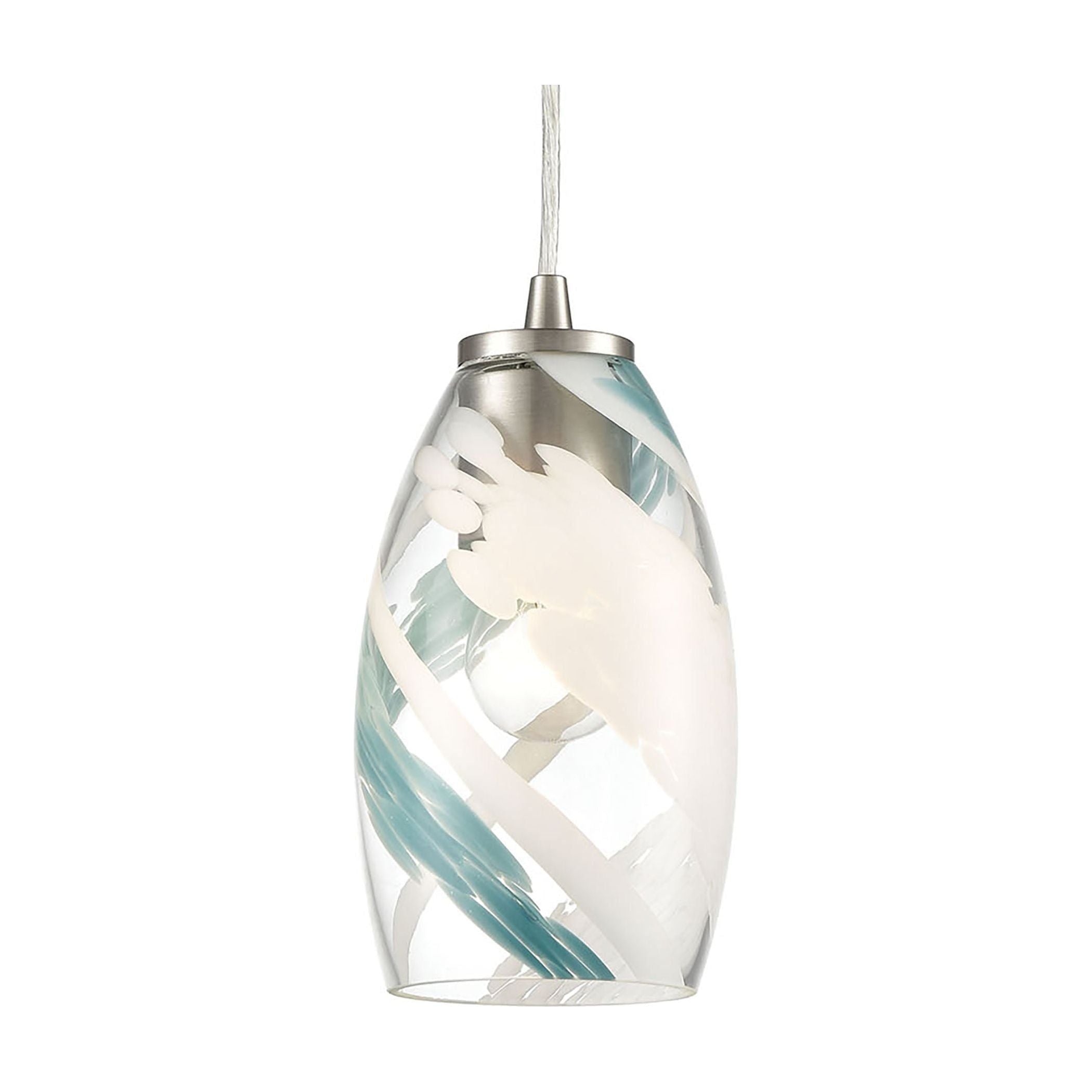 Turbulence 5" Wide 1-Light Pendant