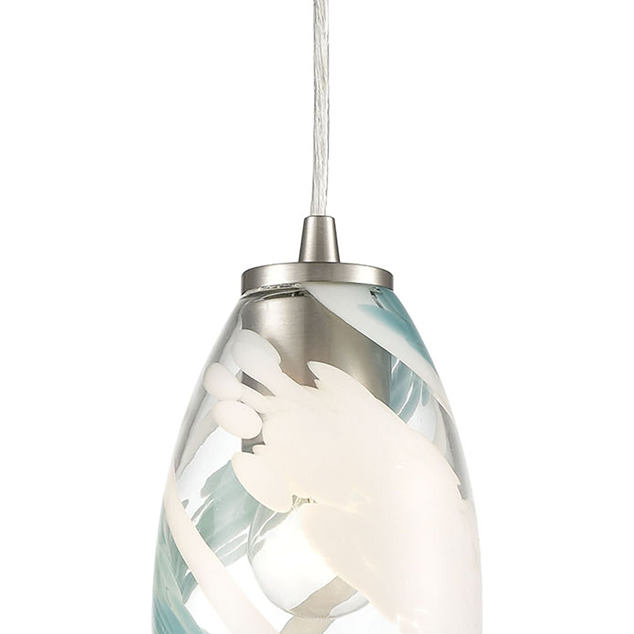 Turbulence 5" Wide 1-Light Pendant