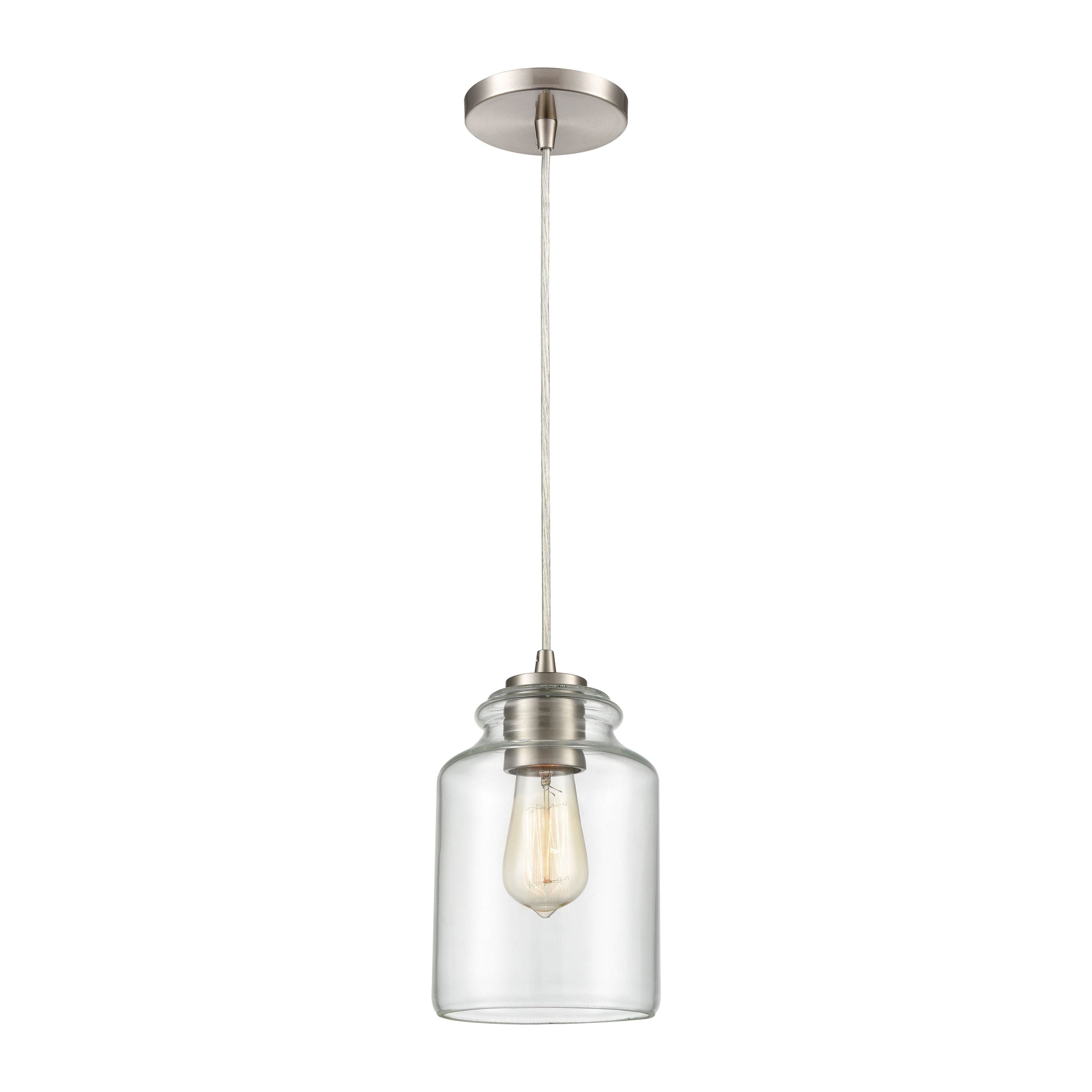 Josie 6" Wide 1-Light Mini Pendant