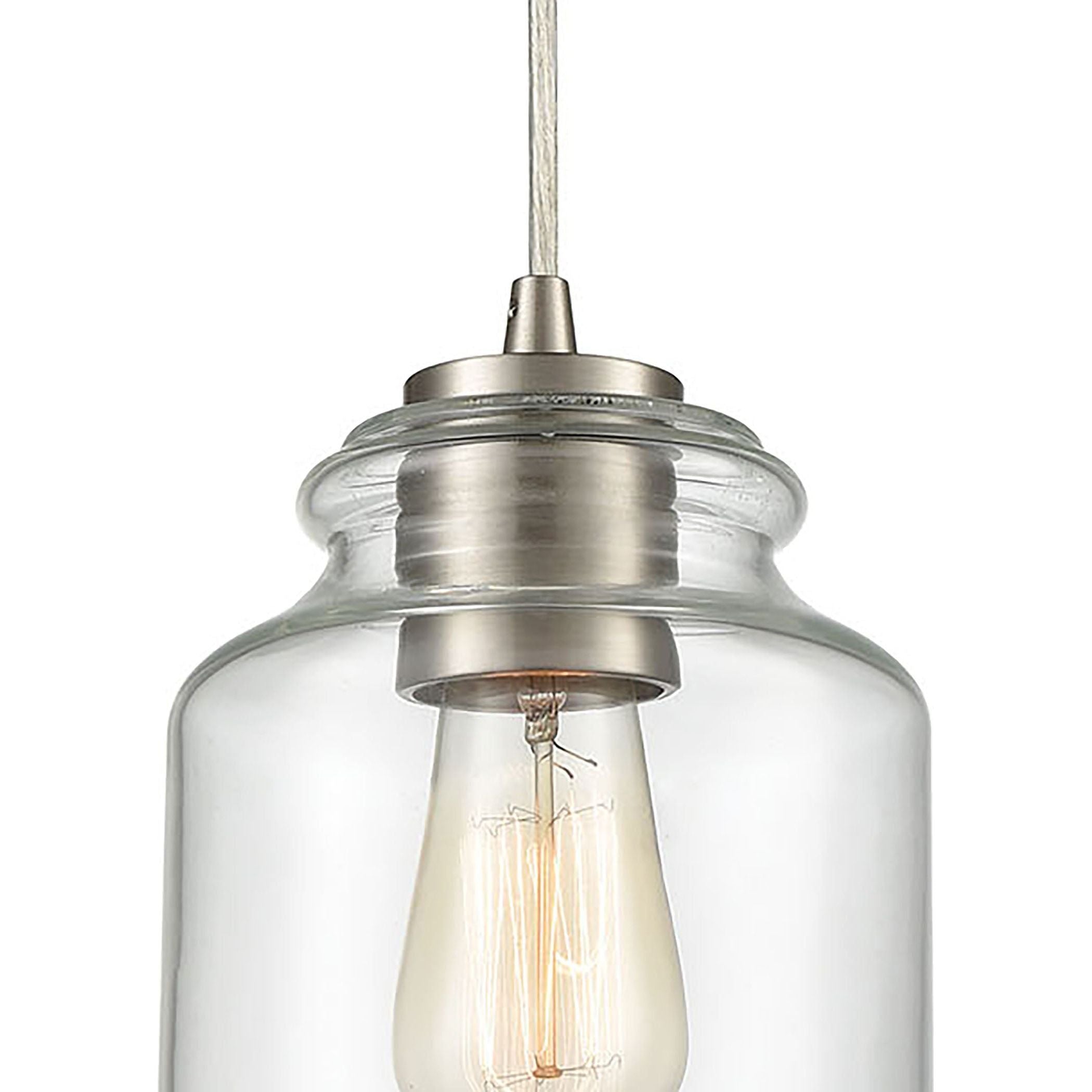 Josie 6" Wide 1-Light Mini Pendant