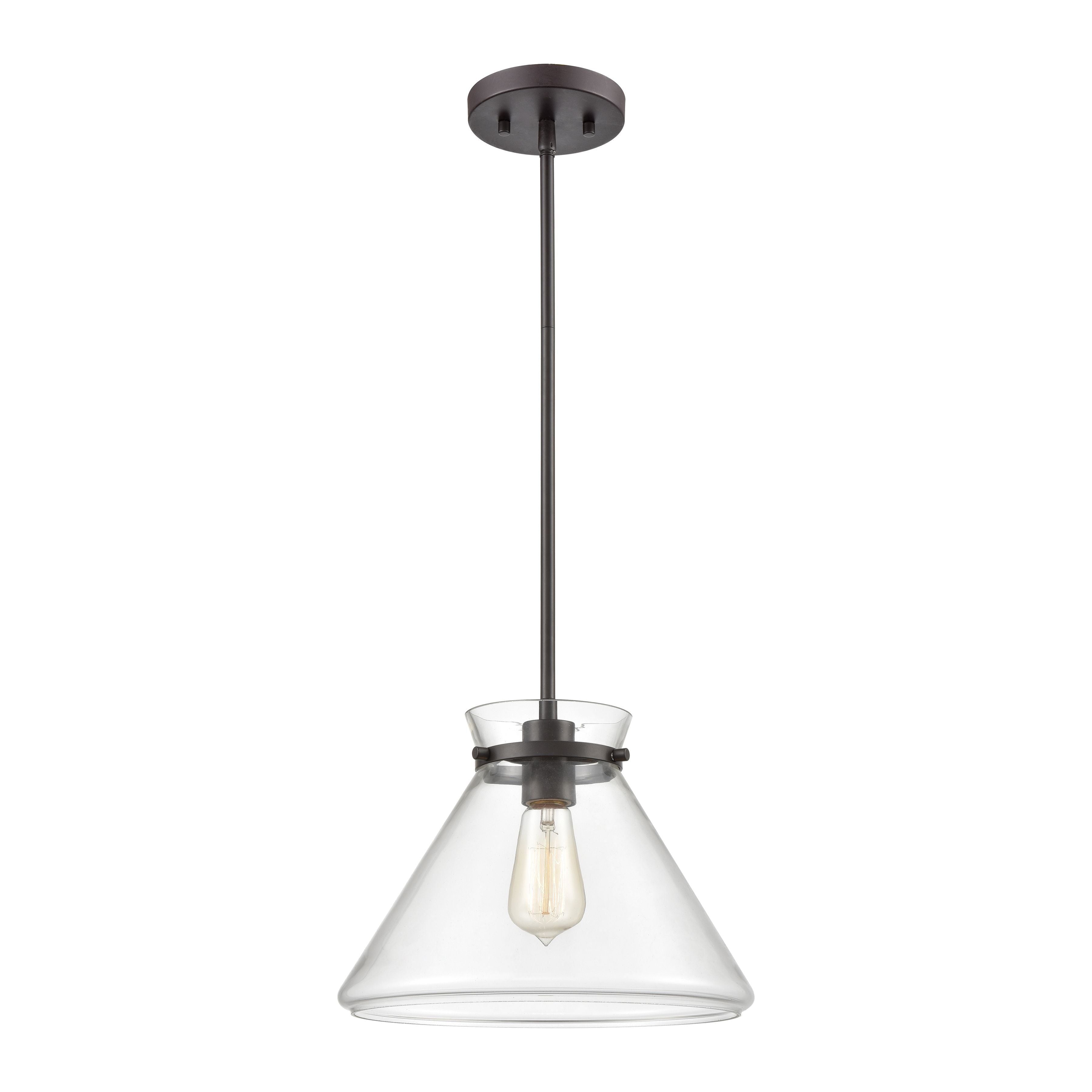 Mickley 12" Wide 1-Light Mini Pendant