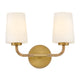 Kline Small Two Light Vanity