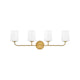 Kline Large Four Light Vanity