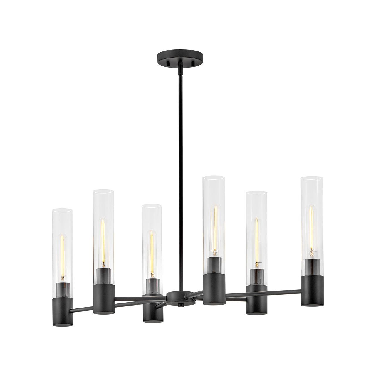 Shea 6-Light Small Linear Chandelier