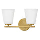 Bri Small Two Light Vanity