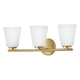 Bri Medium Three Light Vanity