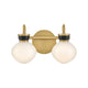 Lucy Small Two Light Vanity