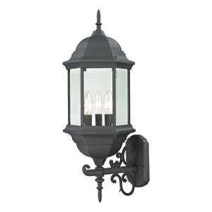 Spring Lake 25" High 3-Light Outdoor Sconce