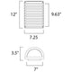 Zenith EE 1-Light Wall Sconce