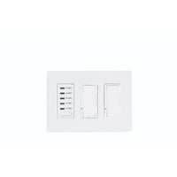 2 Dimmer and 1 Timer Screwless Plate and Box