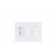 2 Dimmer and 1 Timer Screwless Plate and Box