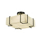 Madrid 4-Light Semi Flush Mount