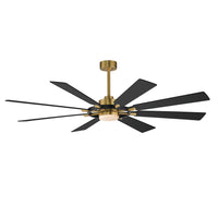 Helm 72" Indoor Fan with LED Light Kit