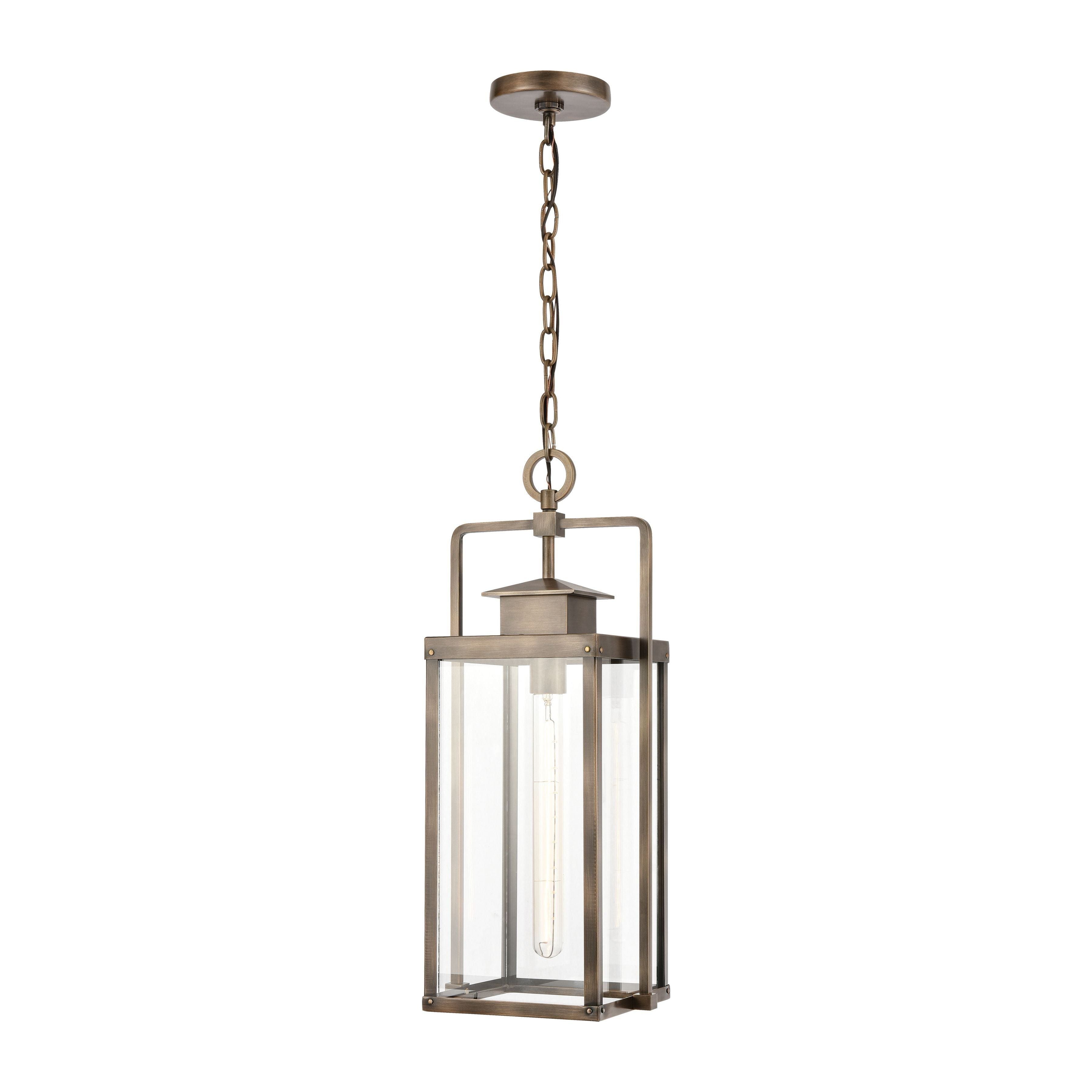 Crested Butte 9" Wide 1-Light Outdoor Pendant