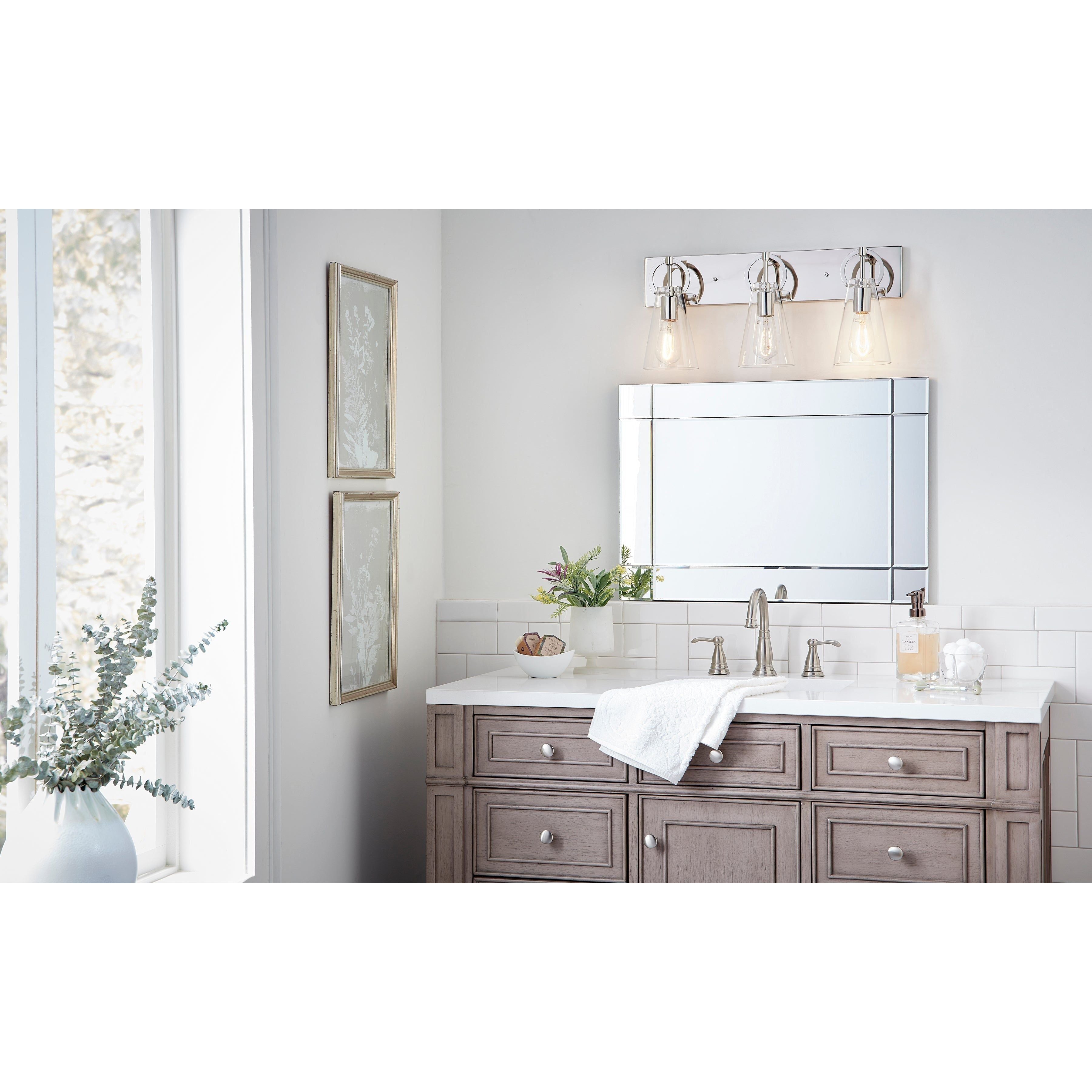 Gabby 23" Wide 3-Light Vanity Light