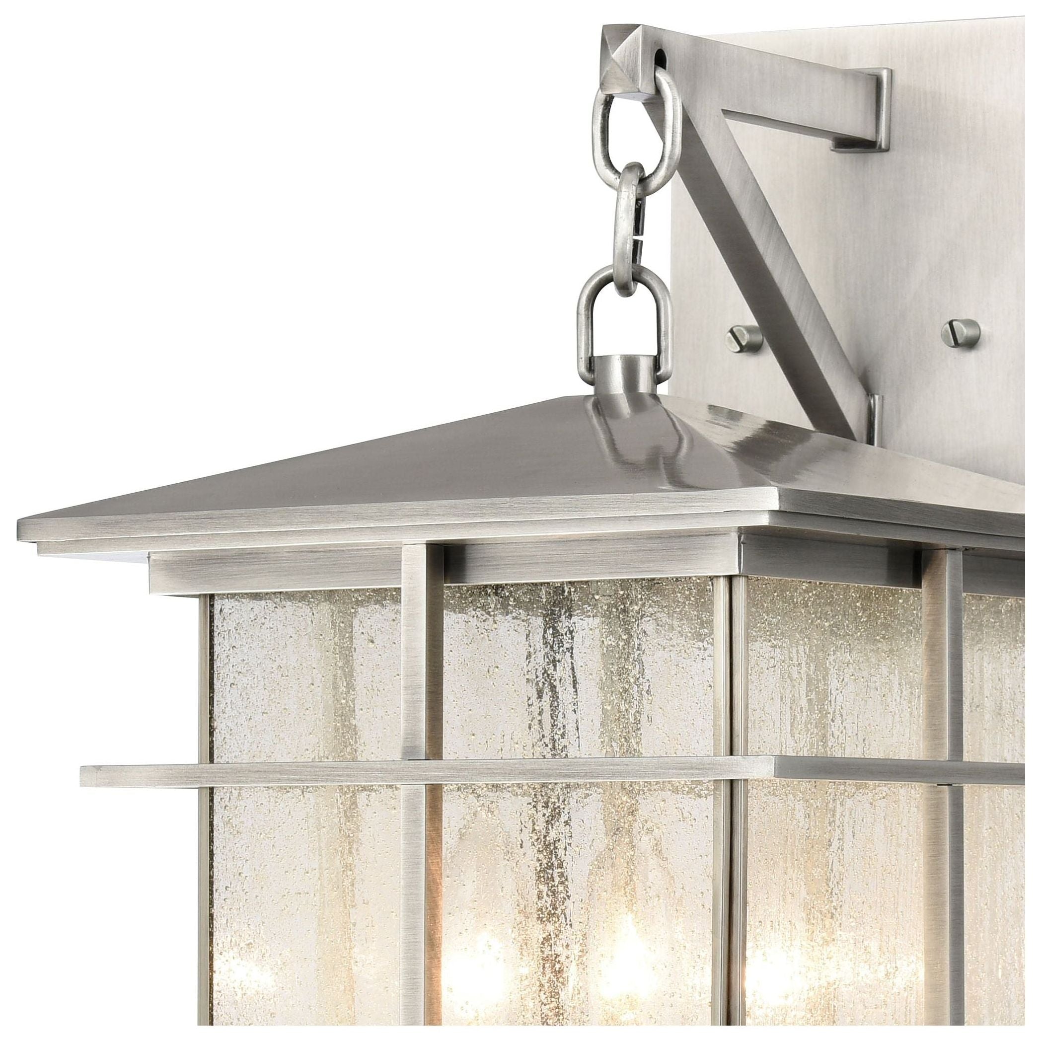 Oak Park 17" High 3-Light Outdoor Sconce