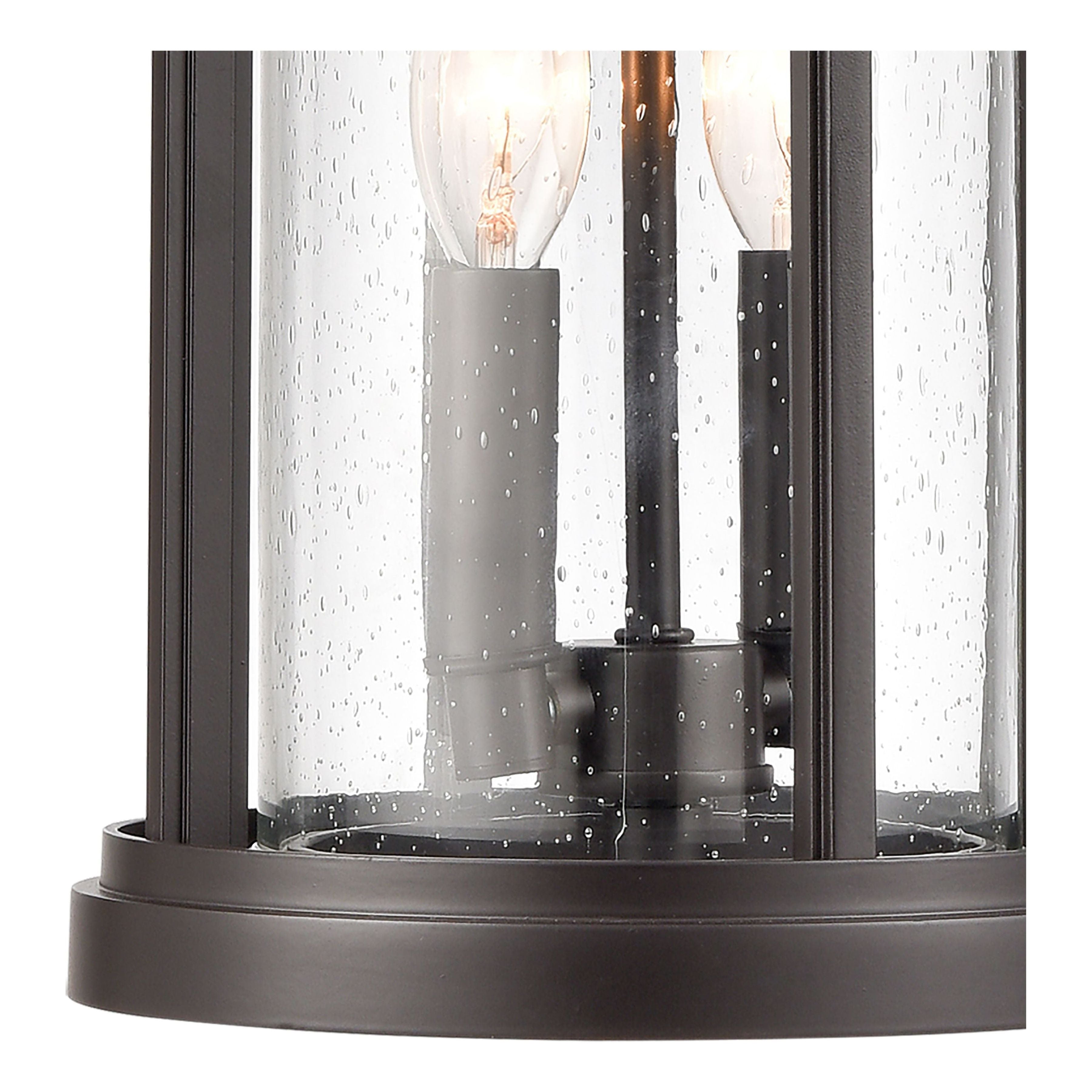 Brison 8" Wide 2-Light Outdoor Pendant