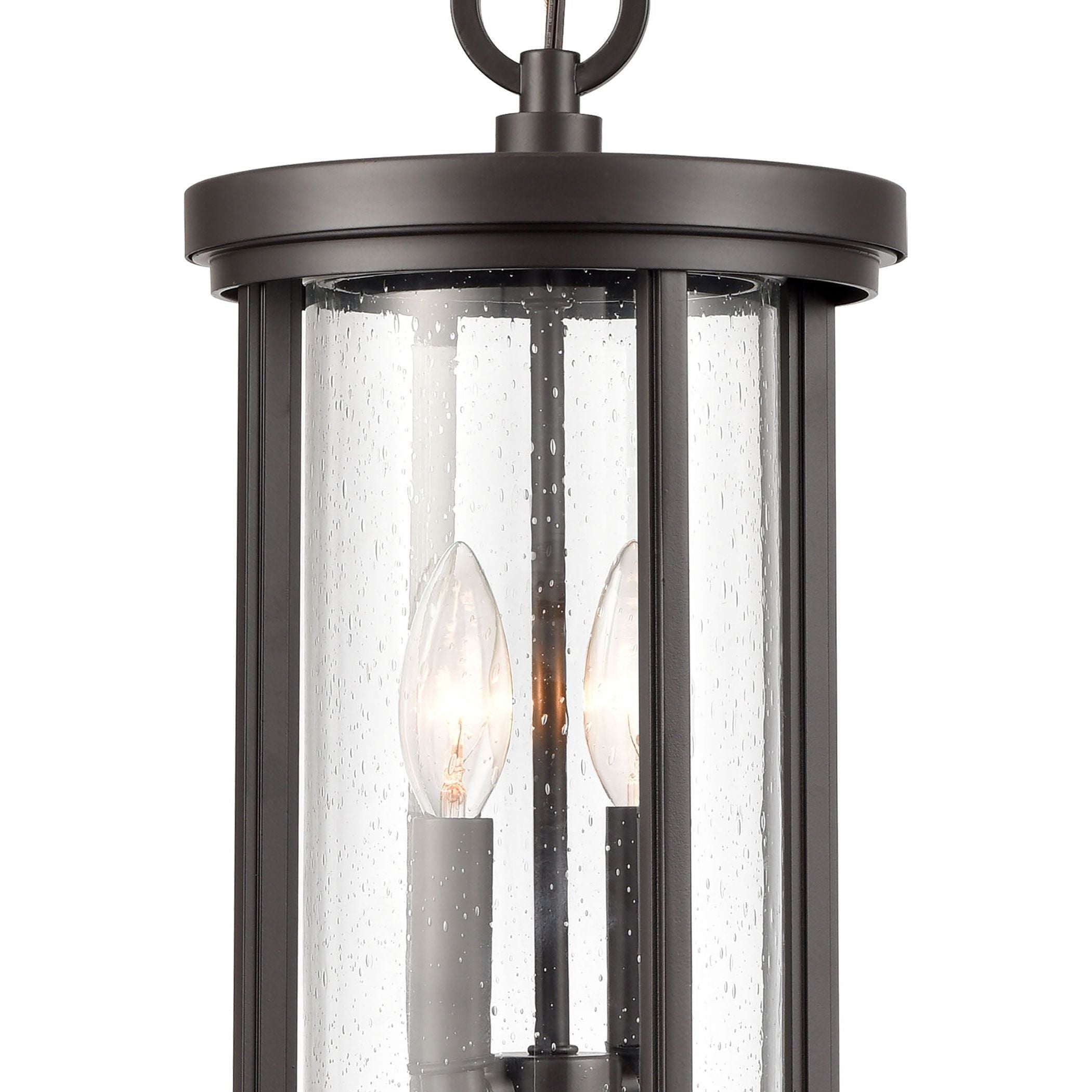 Brison 8" Wide 2-Light Outdoor Pendant