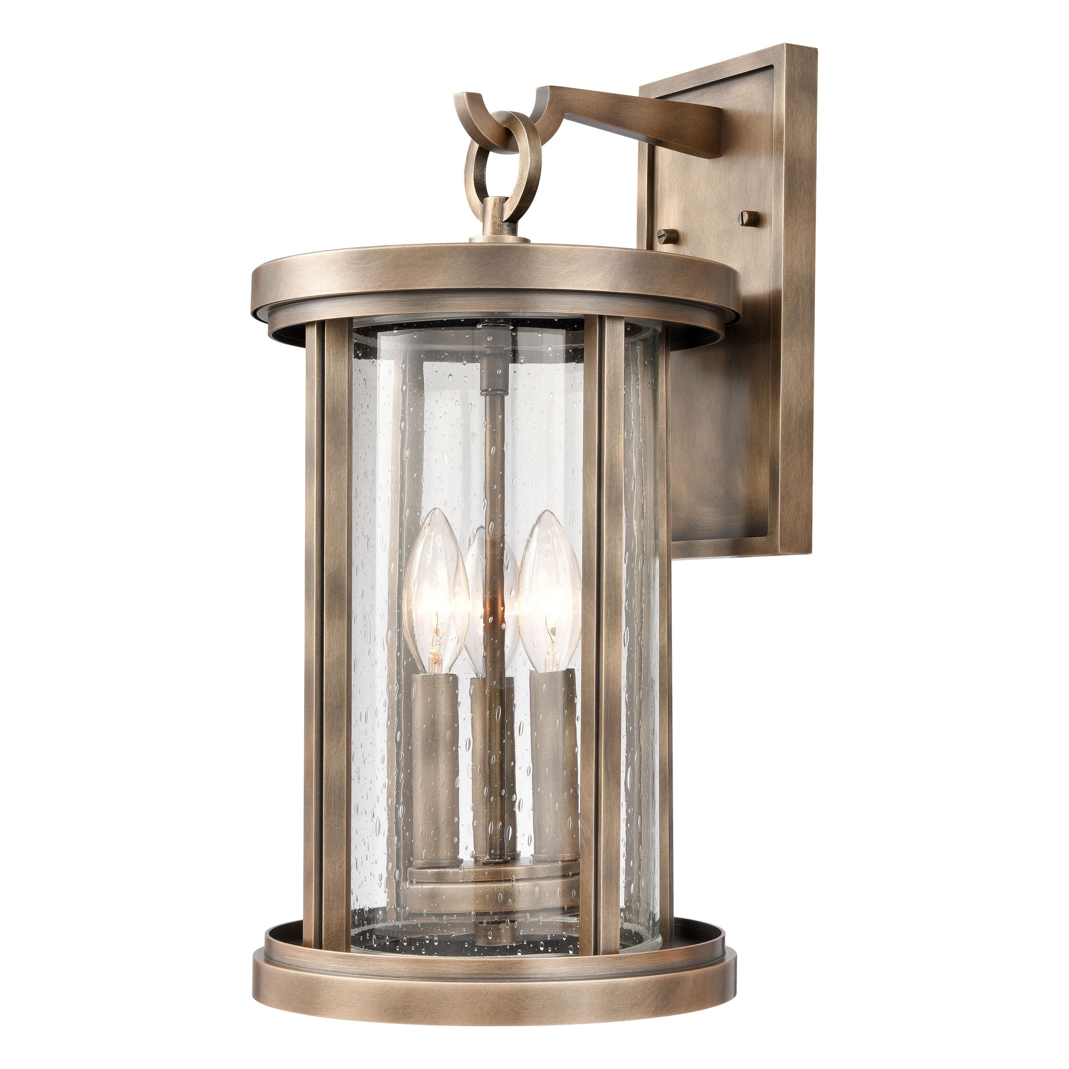 Brison 18" High 3-Light Outdoor Sconce