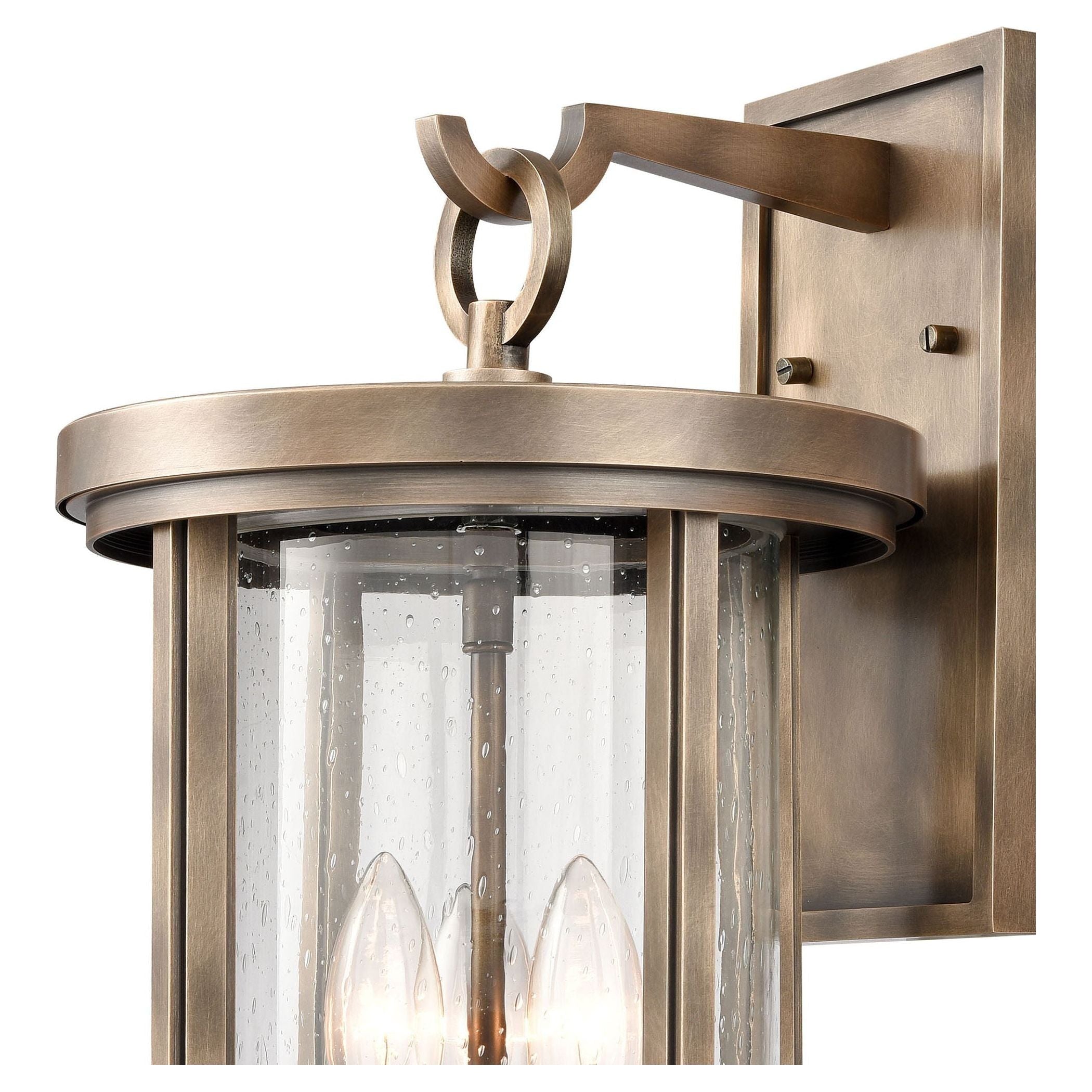 Brison 18" High 3-Light Outdoor Sconce