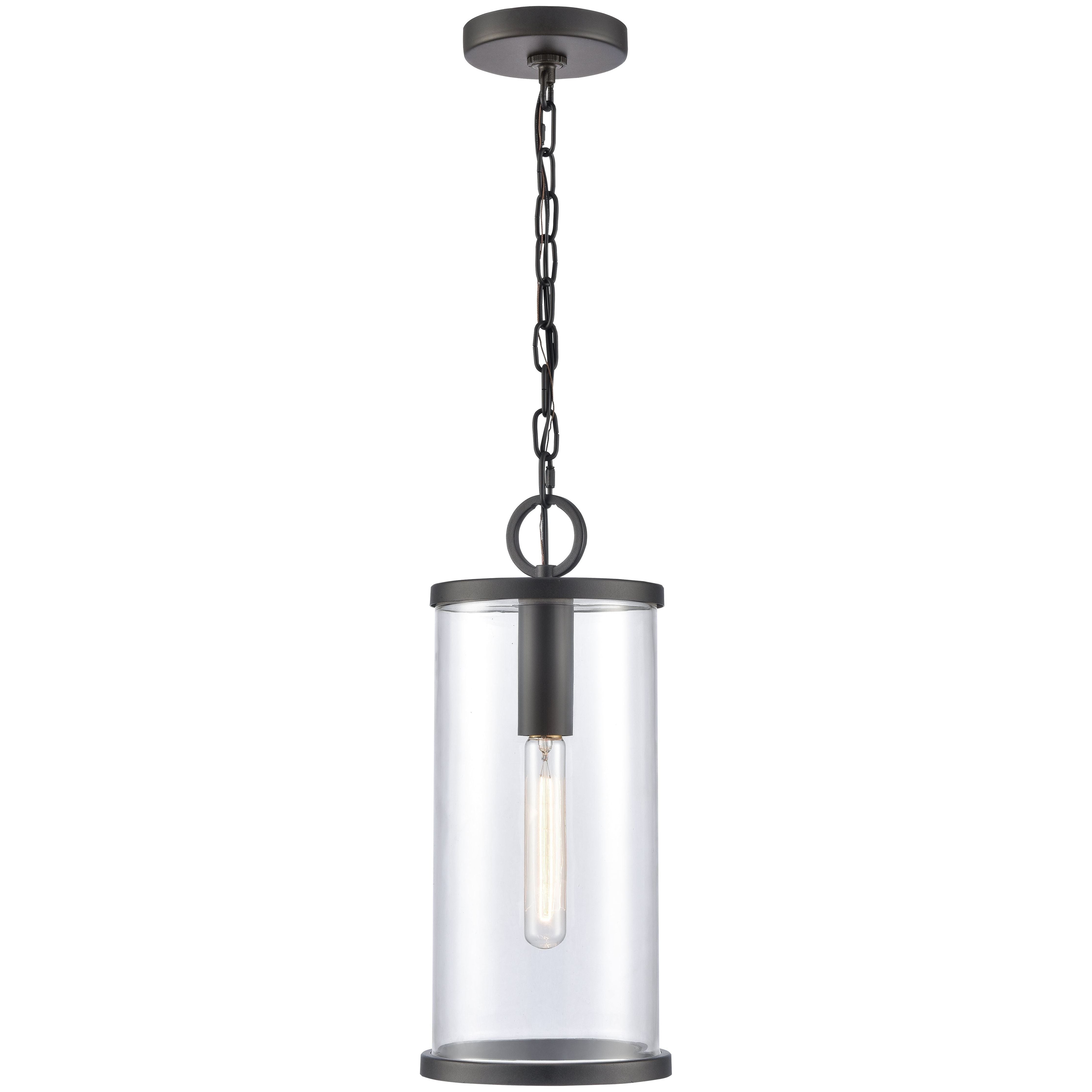 Hopkins 7.25" Wide 1-Light Outdoor Hanging Light