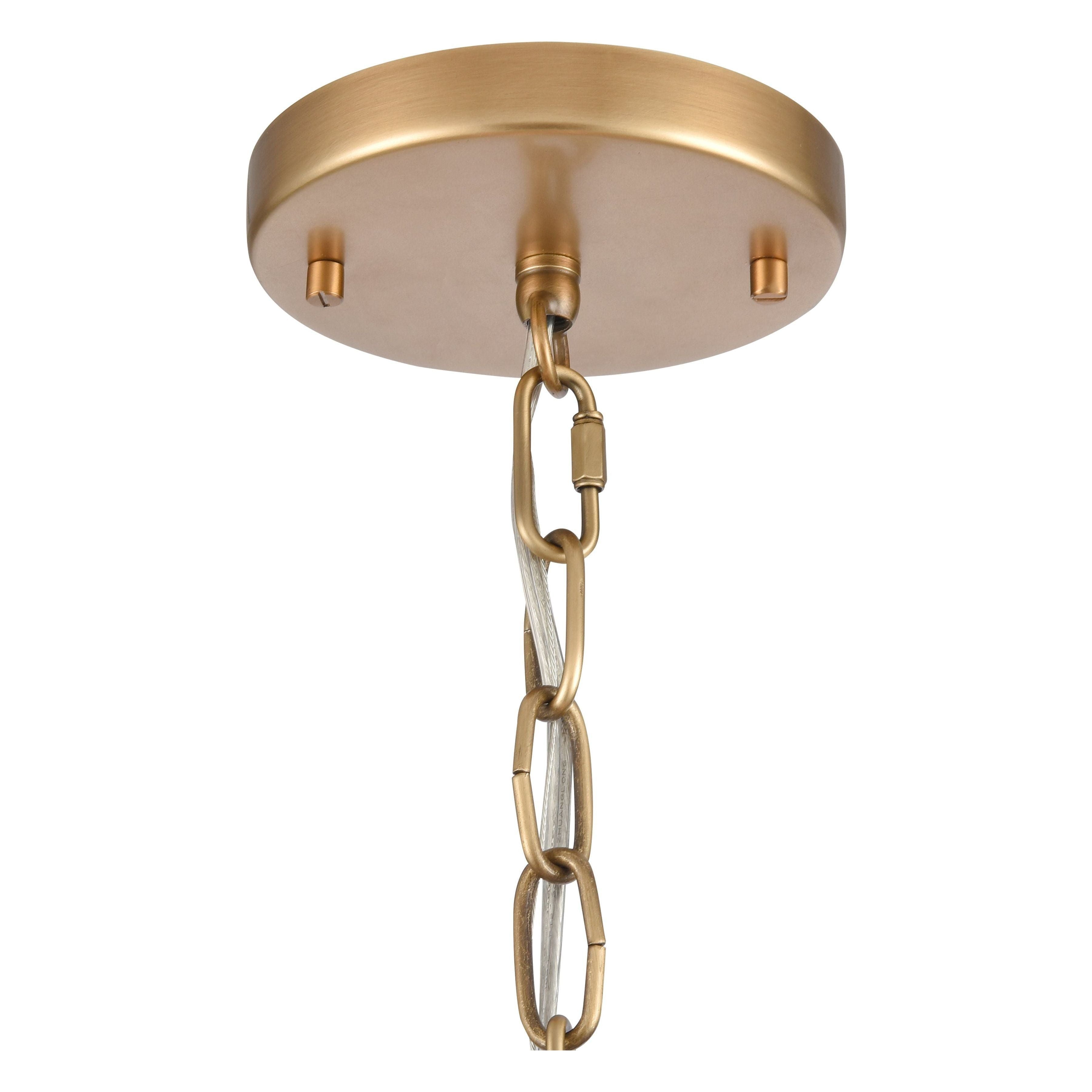 Cecil 16" Wide 4-Light Semi Flush Mount