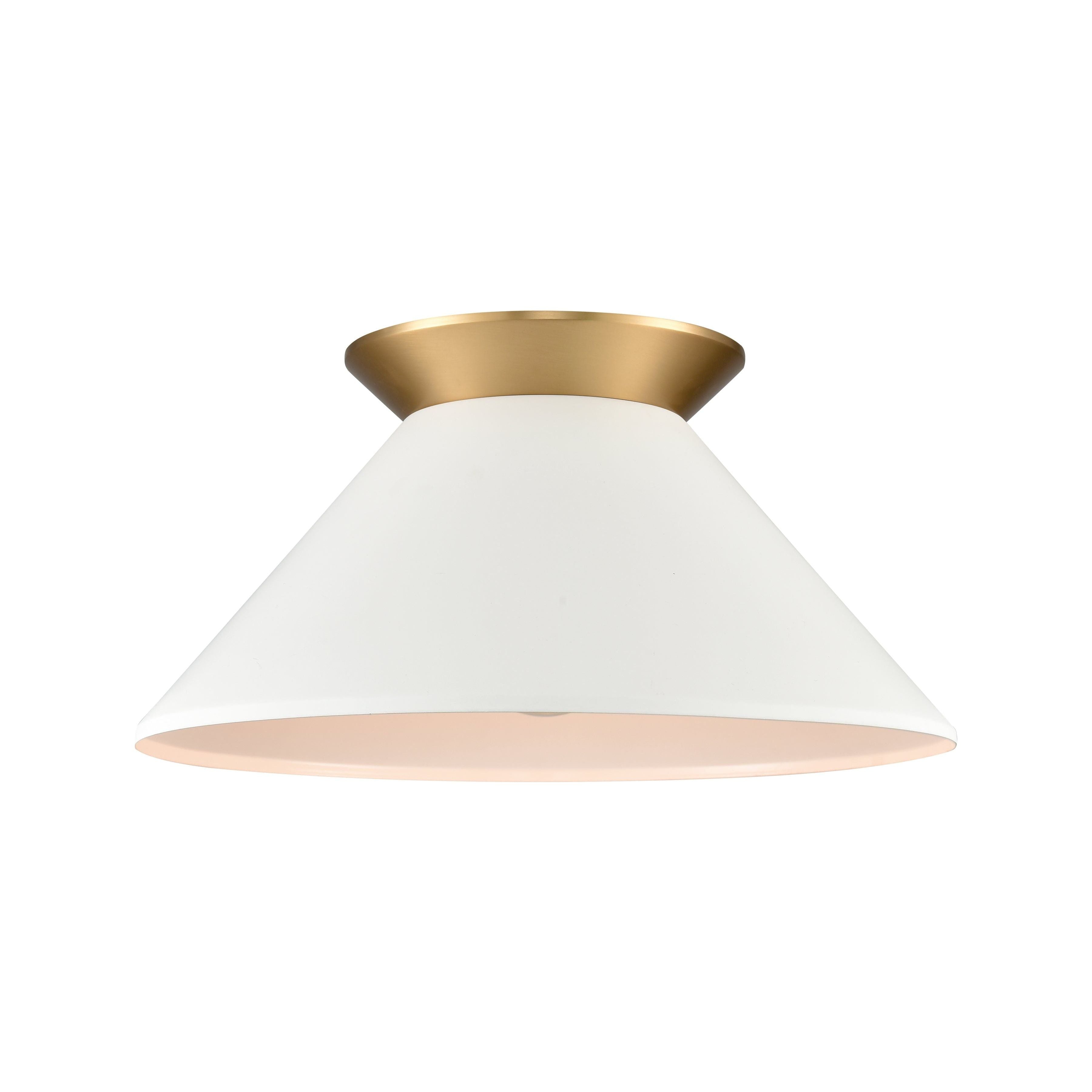 Cavendish 16" Wide 1-Light Semi Flush Mount