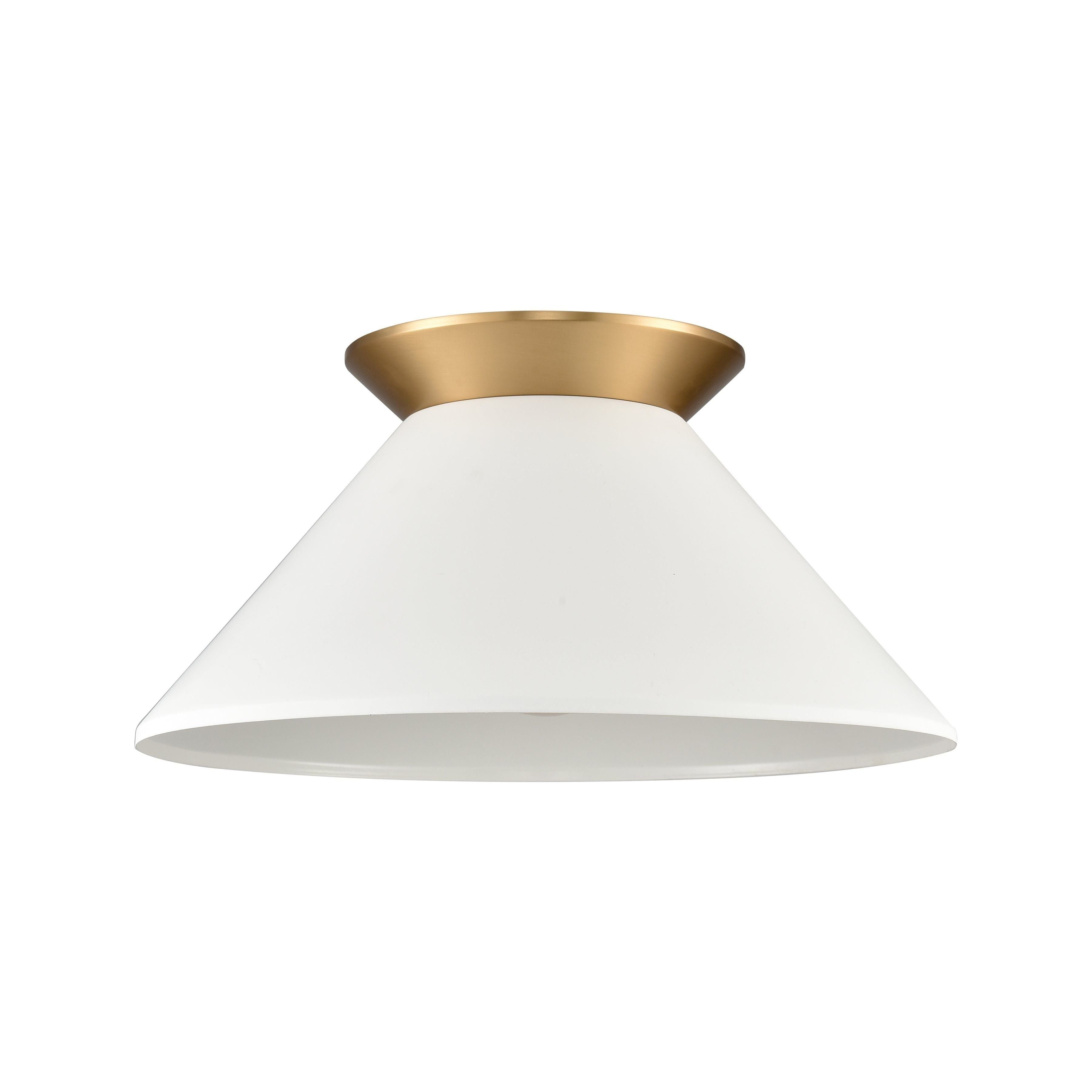 Cavendish 16" Wide 1-Light Semi Flush Mount