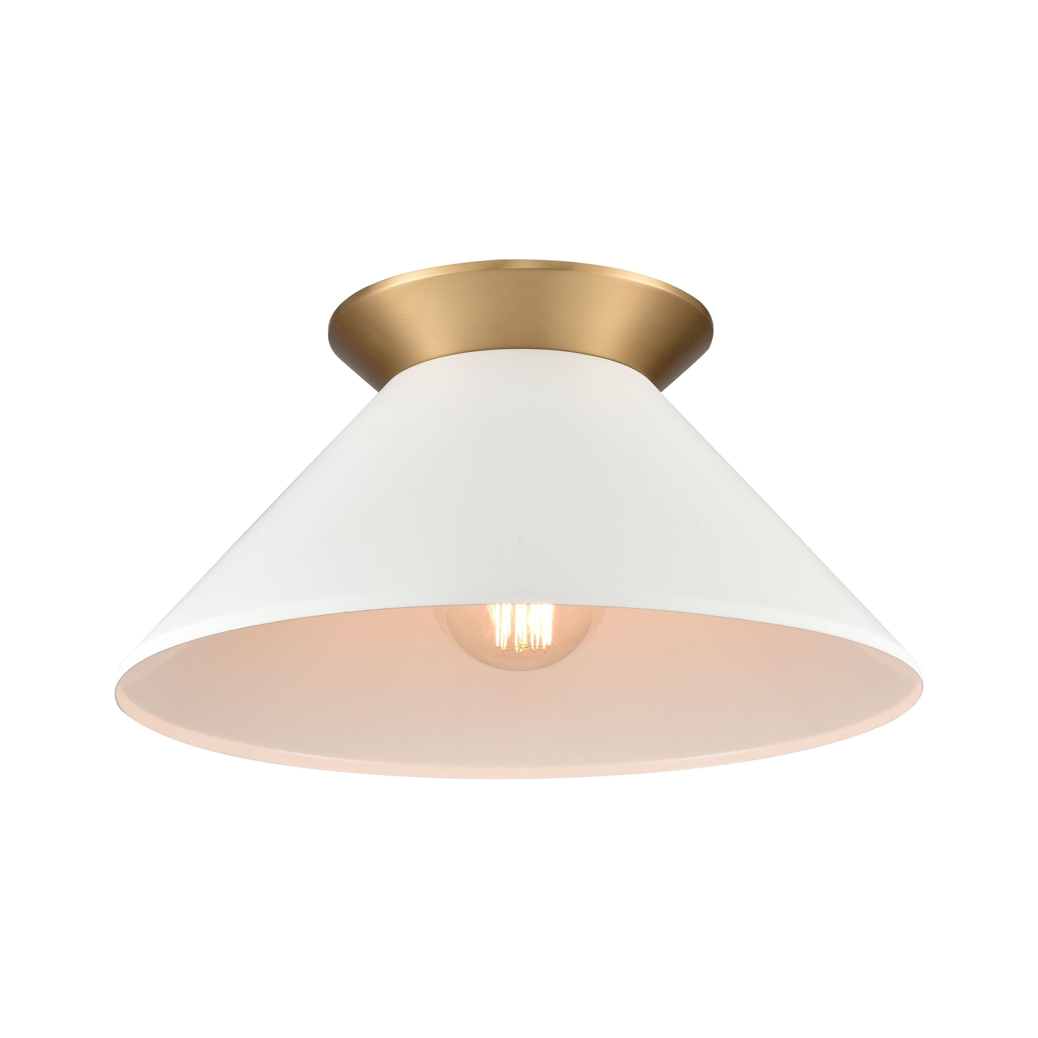 Cavendish 16" Wide 1-Light Semi Flush Mount