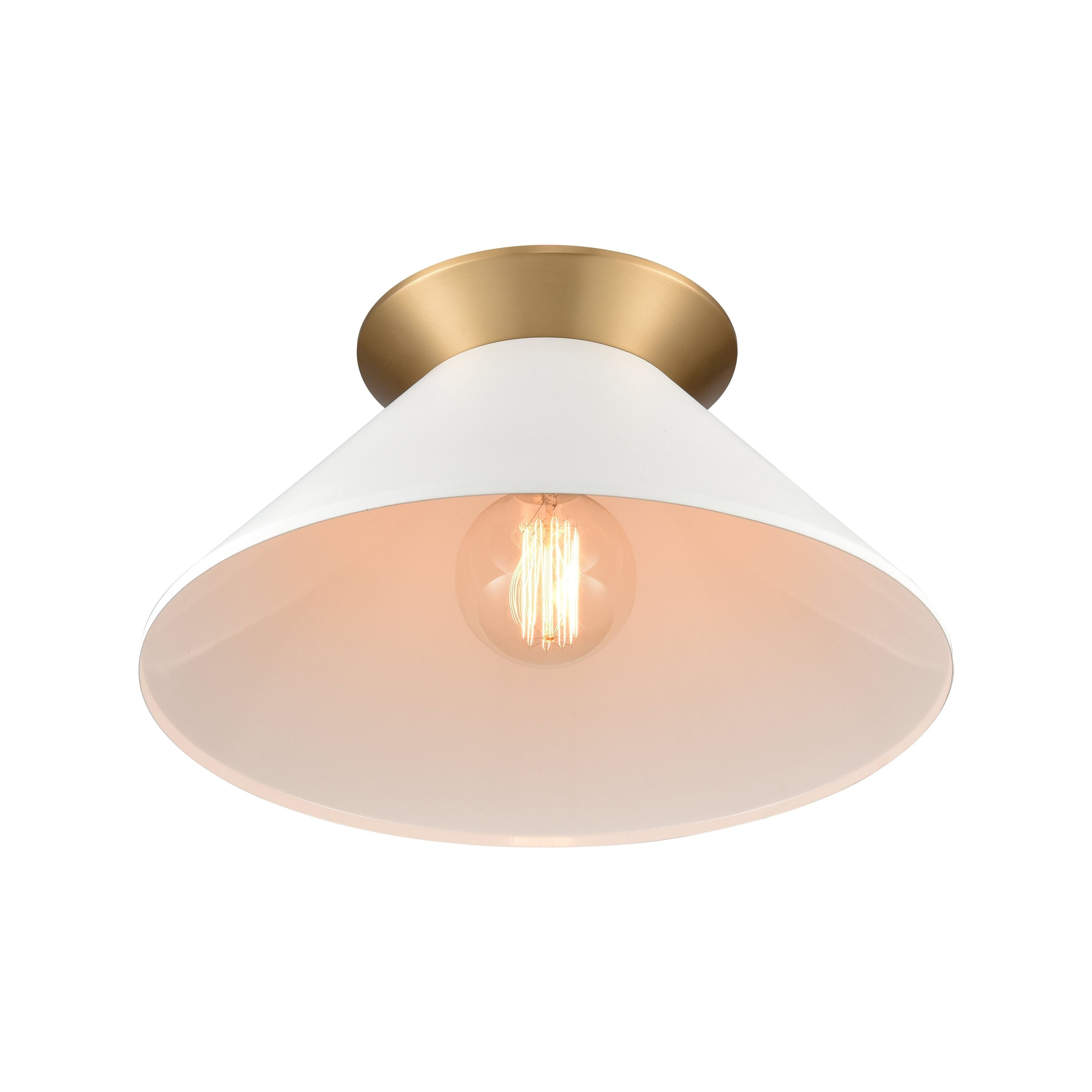 Cavendish 16" Wide 1-Light Semi Flush Mount