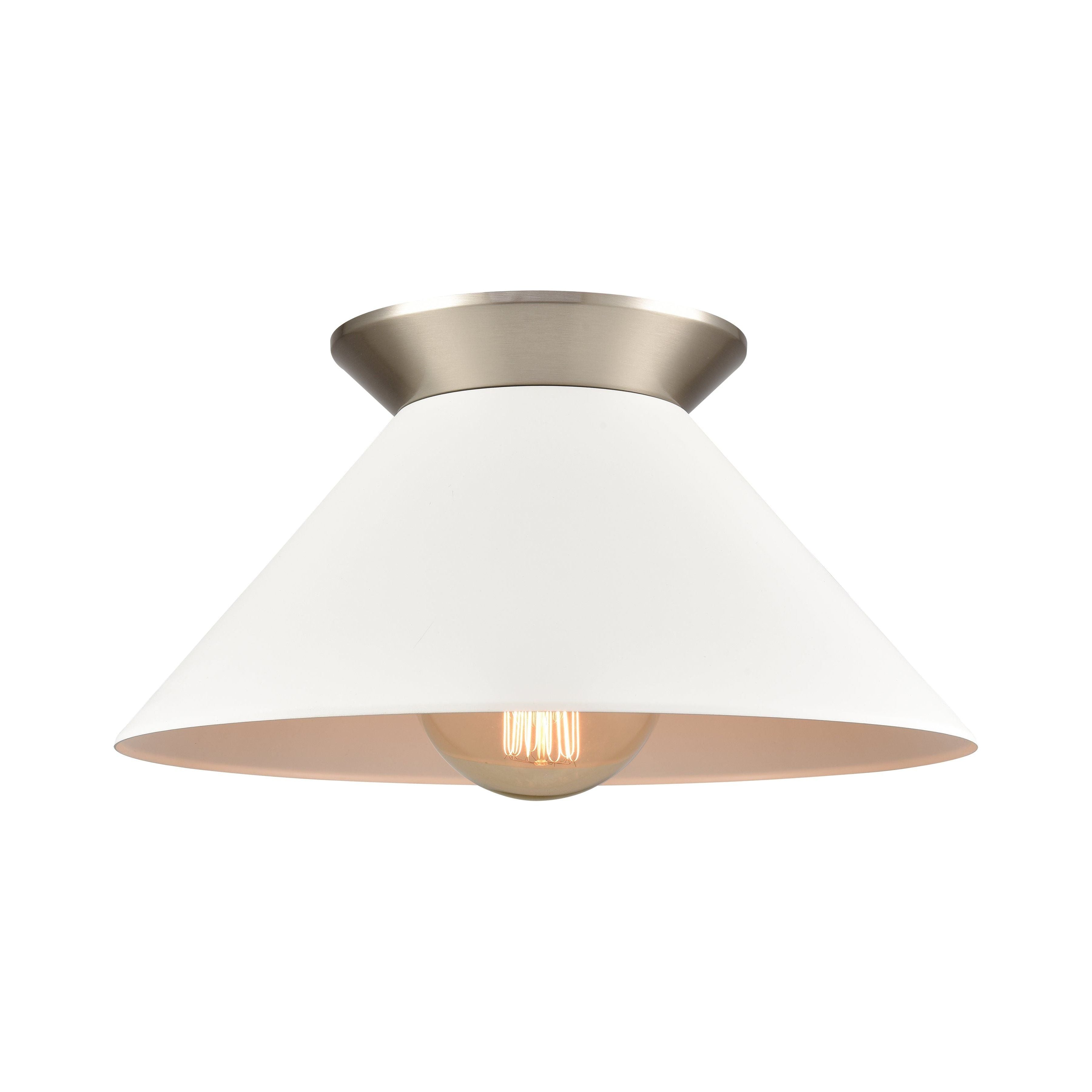 Cavendish 16" Wide 1-Light Semi Flush Mount