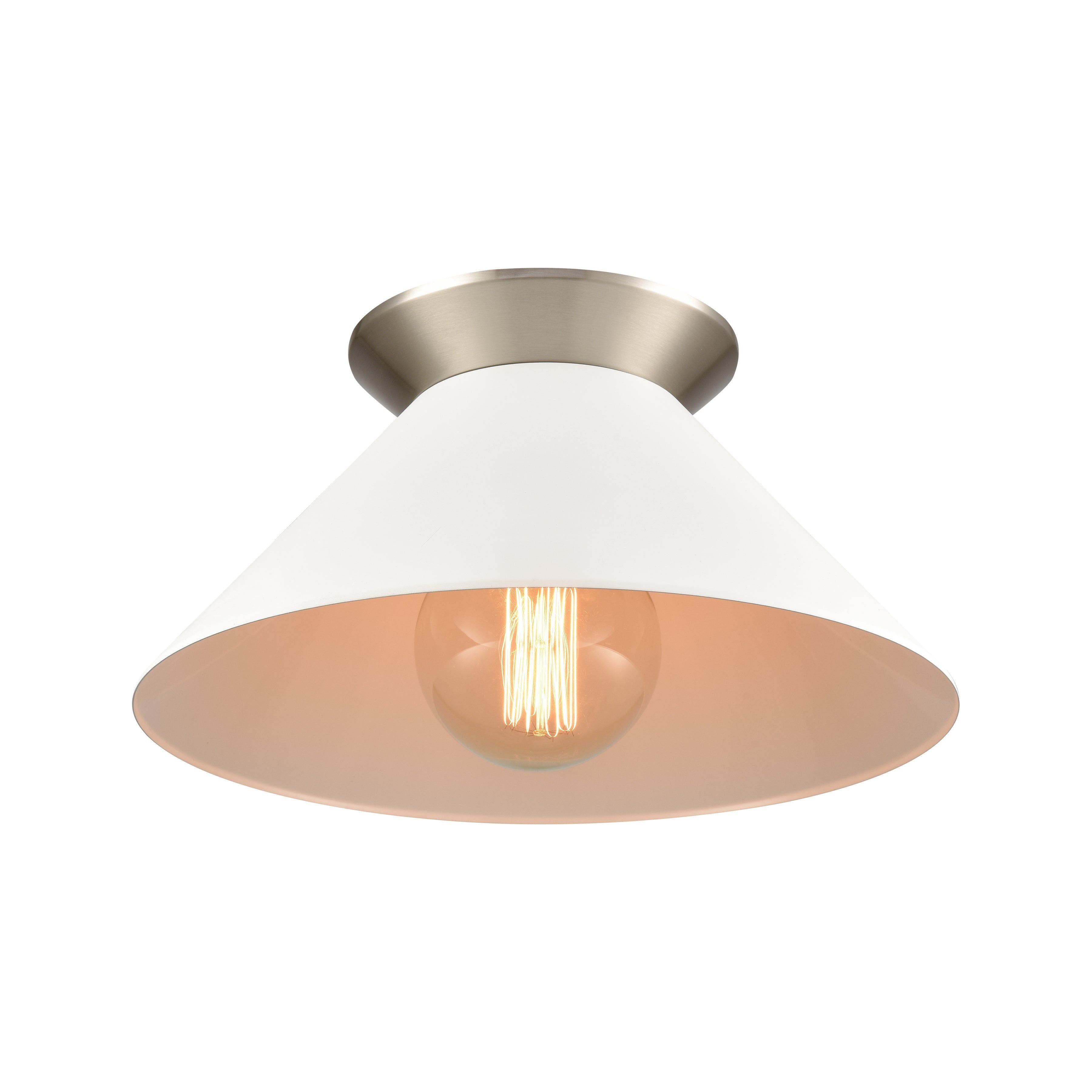 Cavendish 16" Wide 1-Light Semi Flush Mount