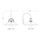 RLM 1-Light Outdoor Wall Light