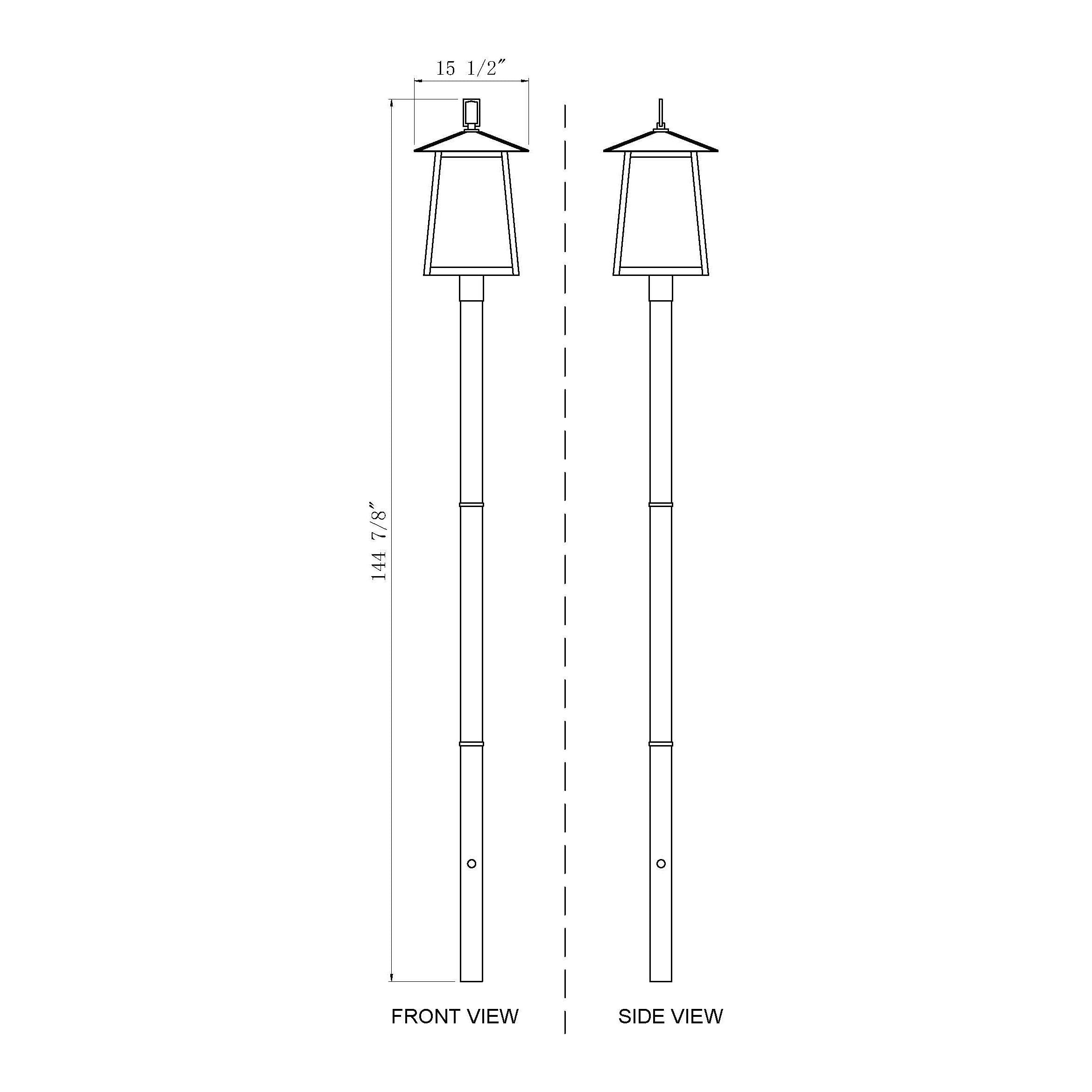 Rainer 5-Light Outdoor Post Mounted Fixture