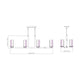 Danica 8-Light Linear Chandelier