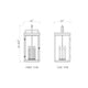 Hartwell 6-Light Outdoor Chain Mount Ceiling Fixture