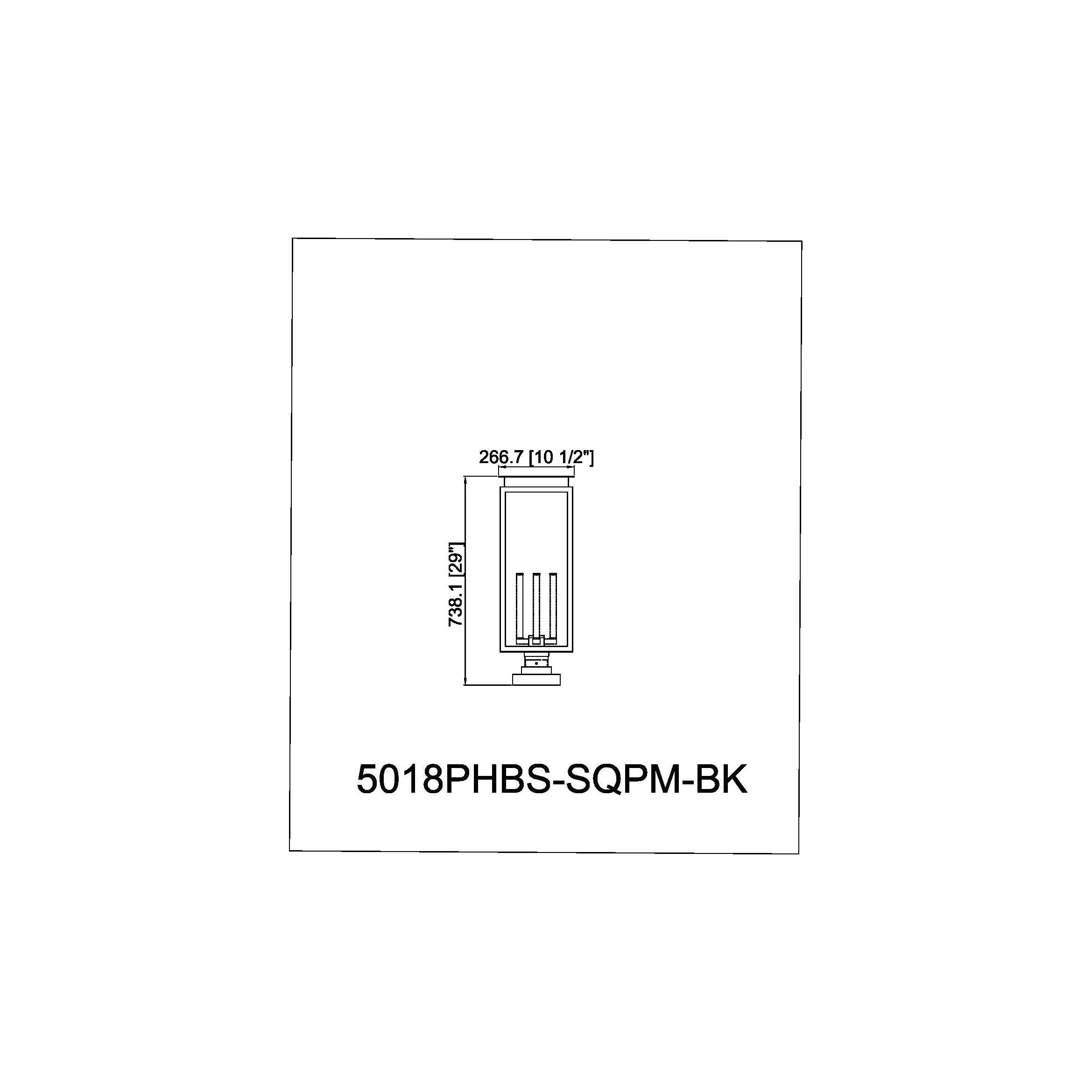 Nova 4-Light Outdoor Pier Mounted Fixture